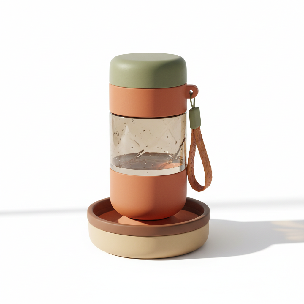 2-in-1 Dog Water Bottle
