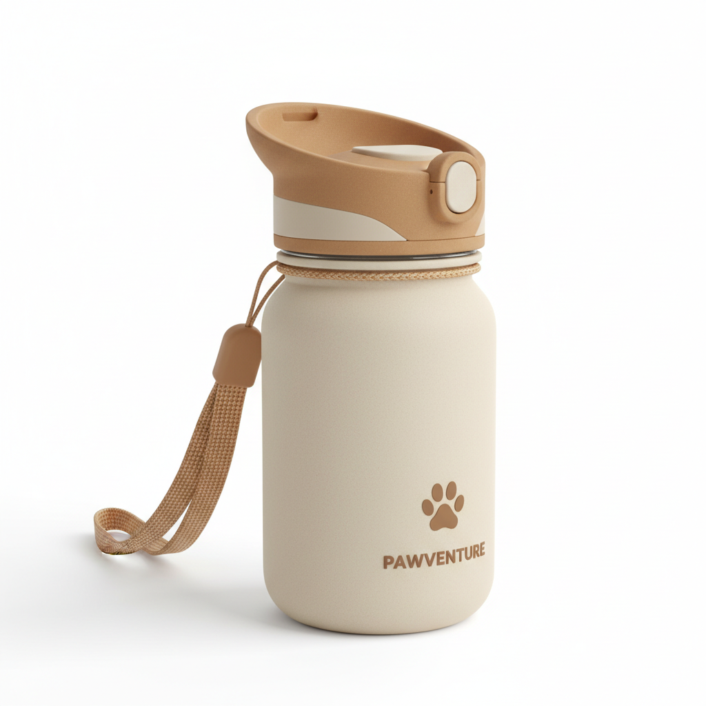 500ml Water Bottle with Lanyard