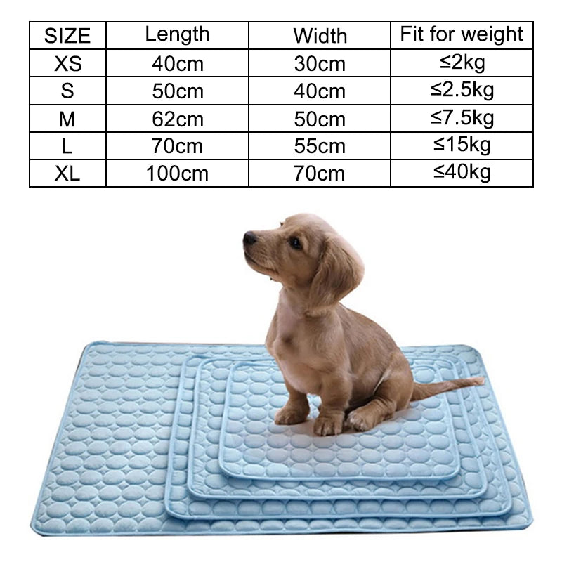 CoolCore Cooling Mat for Dogs & Cats — 6 Sizes