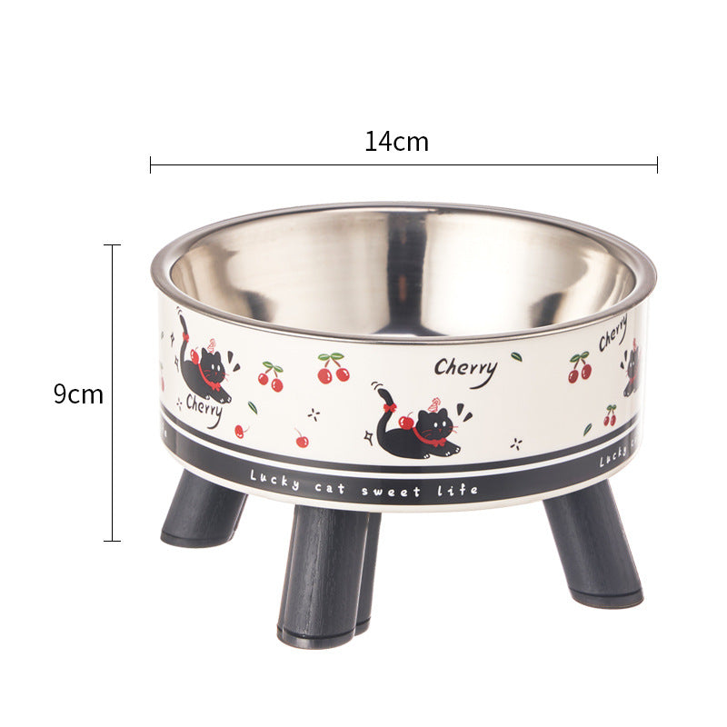 Anti-overturning  Dog/Cat Bowl Stainless Steel