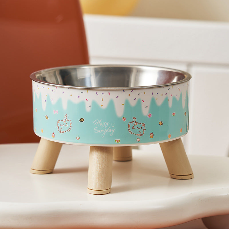 Anti-overturning  Dog/Cat Bowl Stainless Steel