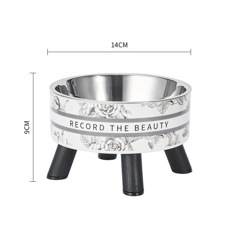 Anti-overturning  Dog/Cat Bowl Stainless Steel