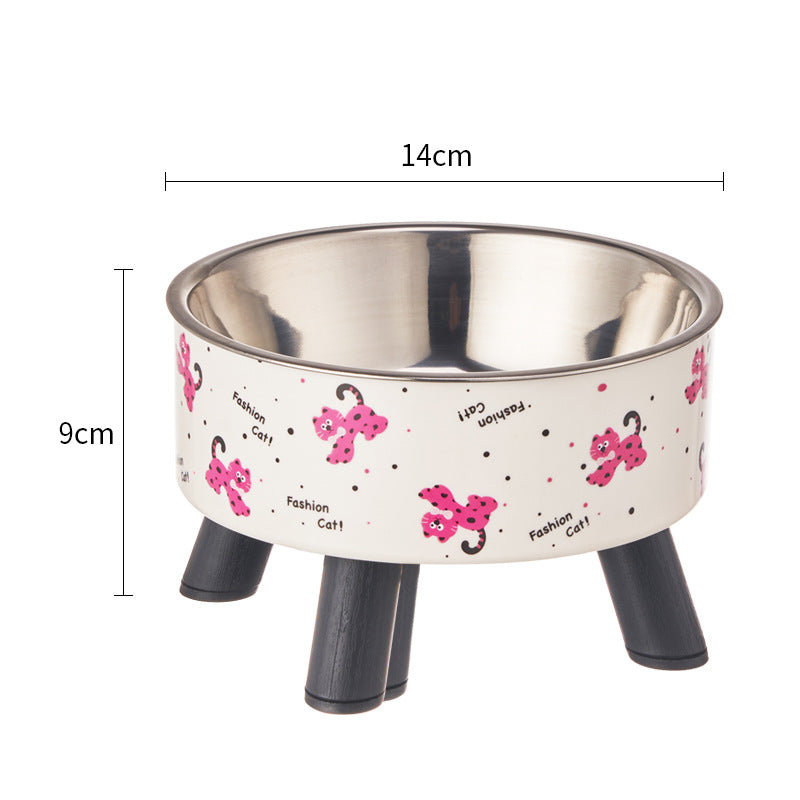 Anti-overturning  Dog/Cat Bowl Stainless Steel