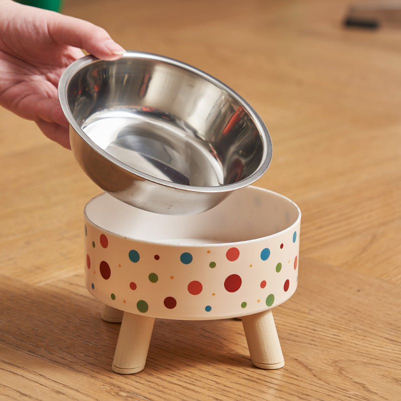 Anti-overturning  Dog/Cat Bowl Stainless Steel