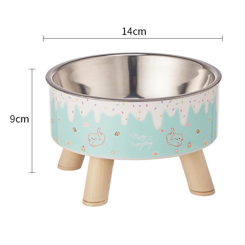 Anti-overturning  Dog/Cat Bowl Stainless Steel