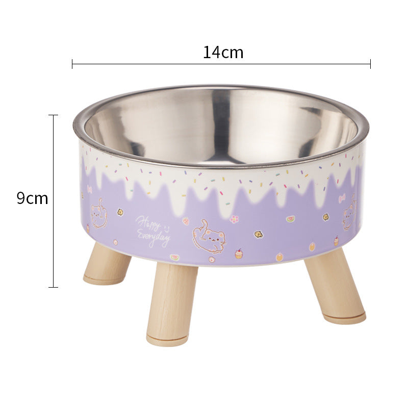 Anti-overturning  Dog/Cat Bowl Stainless Steel