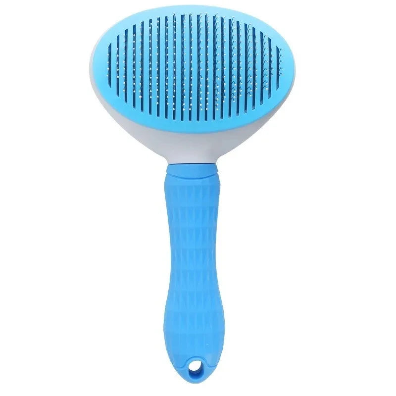 Self-Cleaning Dematting Brush for Dogs & Cats