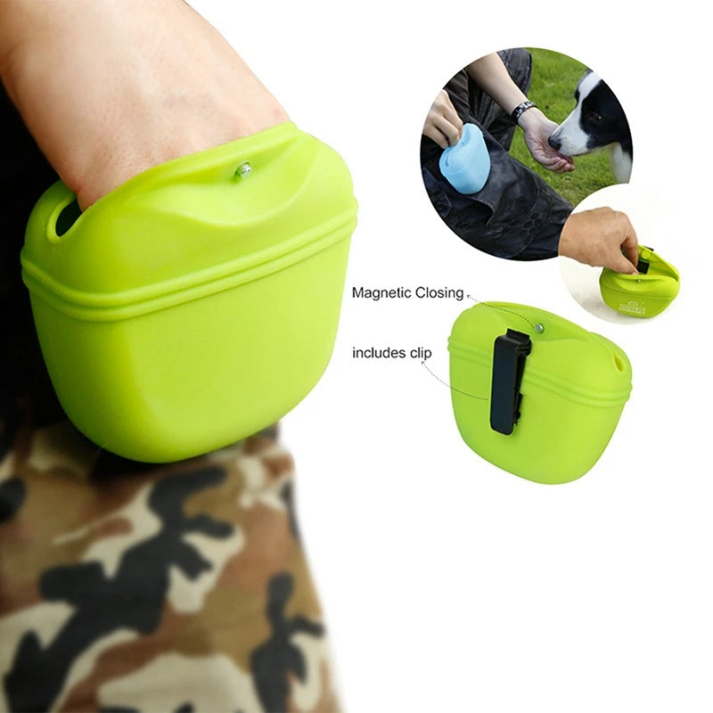 Dog Training Treat Pouch with Belt Clip