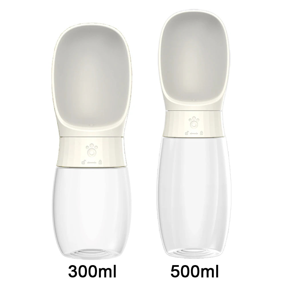 500ml Portable Dog Water Bottle with Lanyard — Leak-Proof