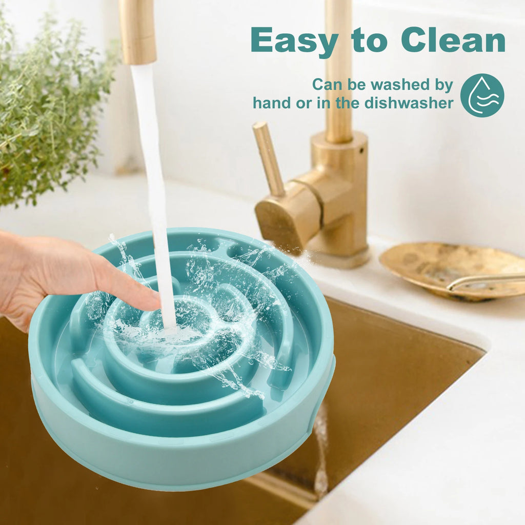 Slow Feeder Bowl — Bloat-Reducing Maze