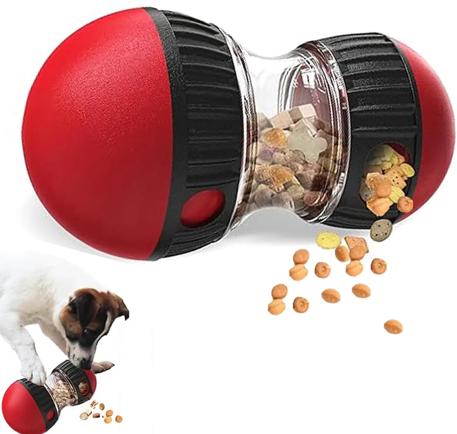 Adjustable Slow Feeder Puzzle Ball for Dogs