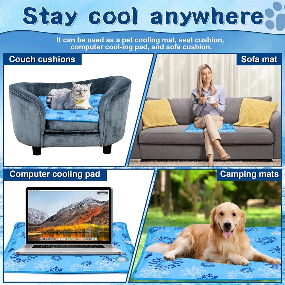 Water-Injection Cooling Mat for Dogs & Cats