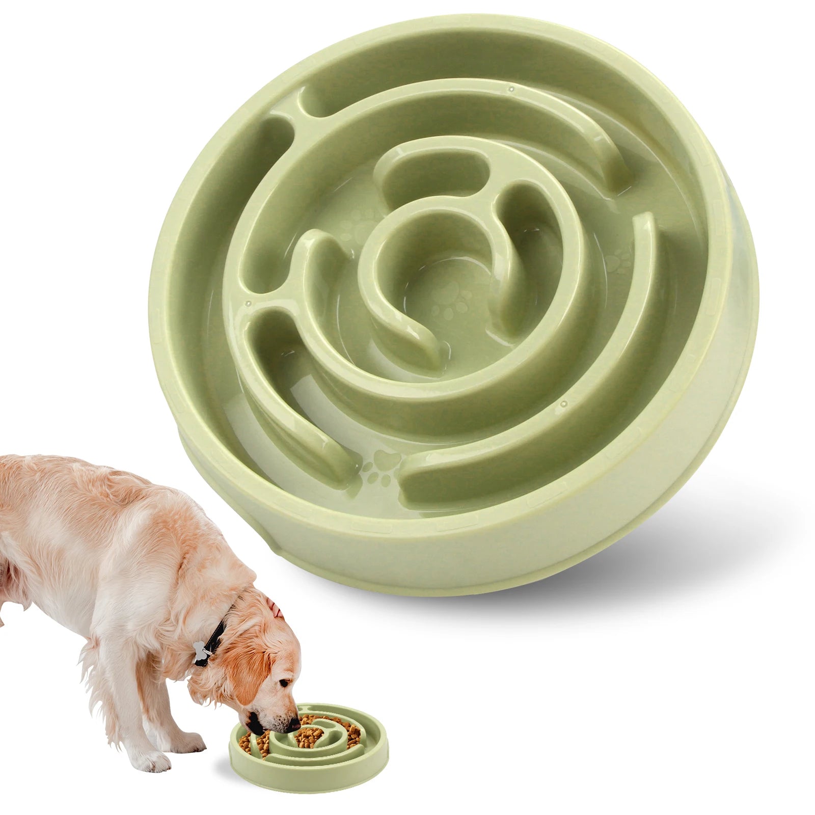 Slow Feeder Bowl — Bloat-Reducing Maze