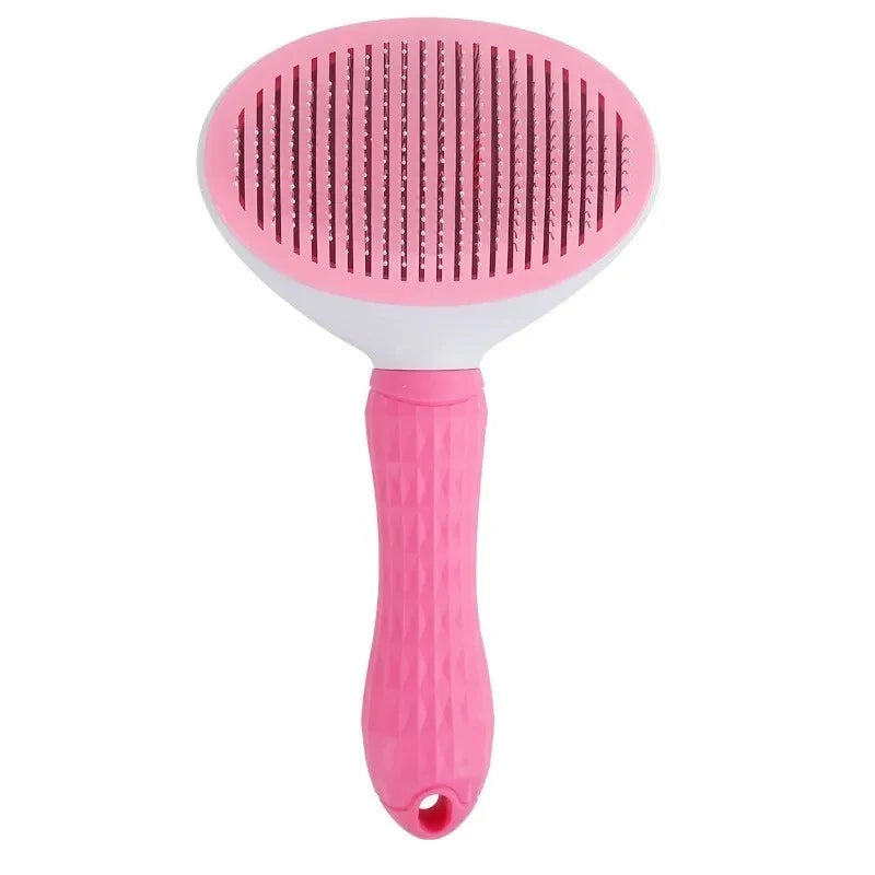 Self-Cleaning Dematting Brush for Dogs & Cats