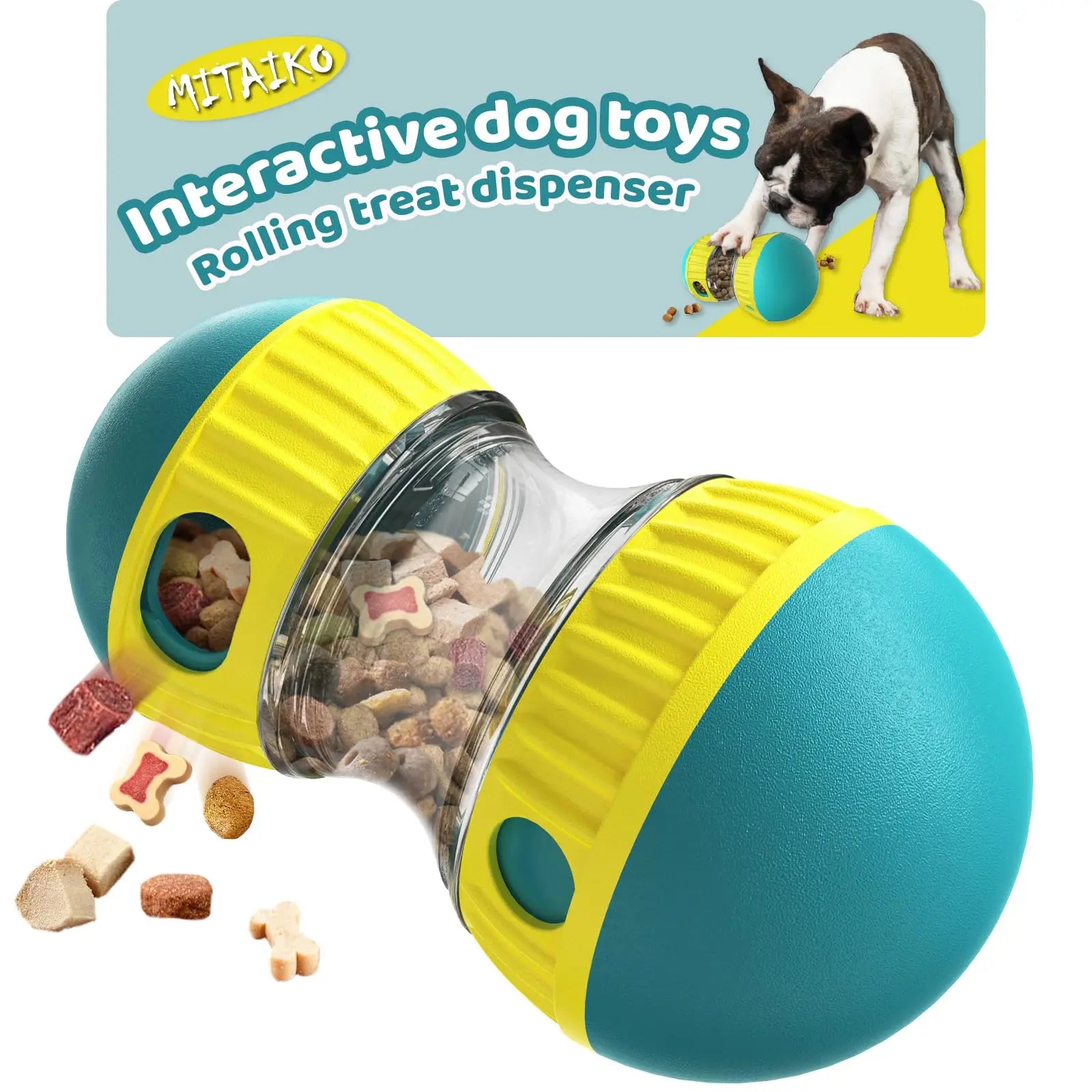 Adjustable Slow Feeder Puzzle Ball for Dogs