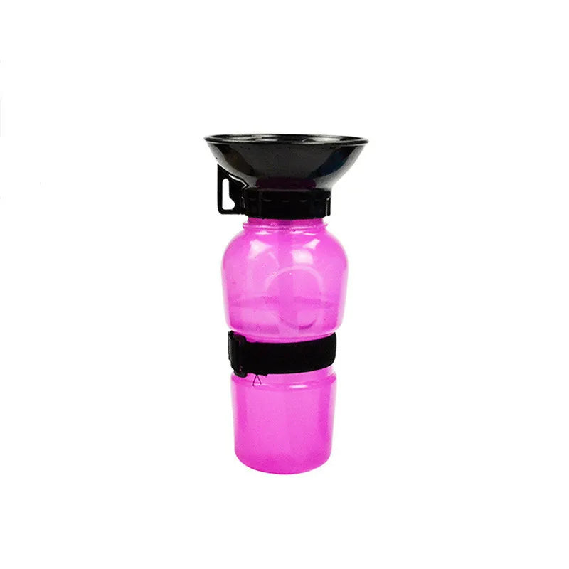 500ml Squeeze Water Bottle for Dogs & Cats