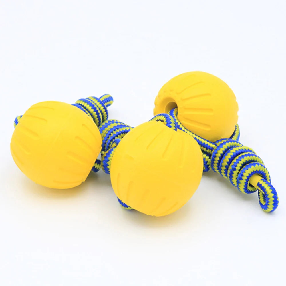 EVA Chew & Fetch Ball — Tooth Cleaning Dog Toy