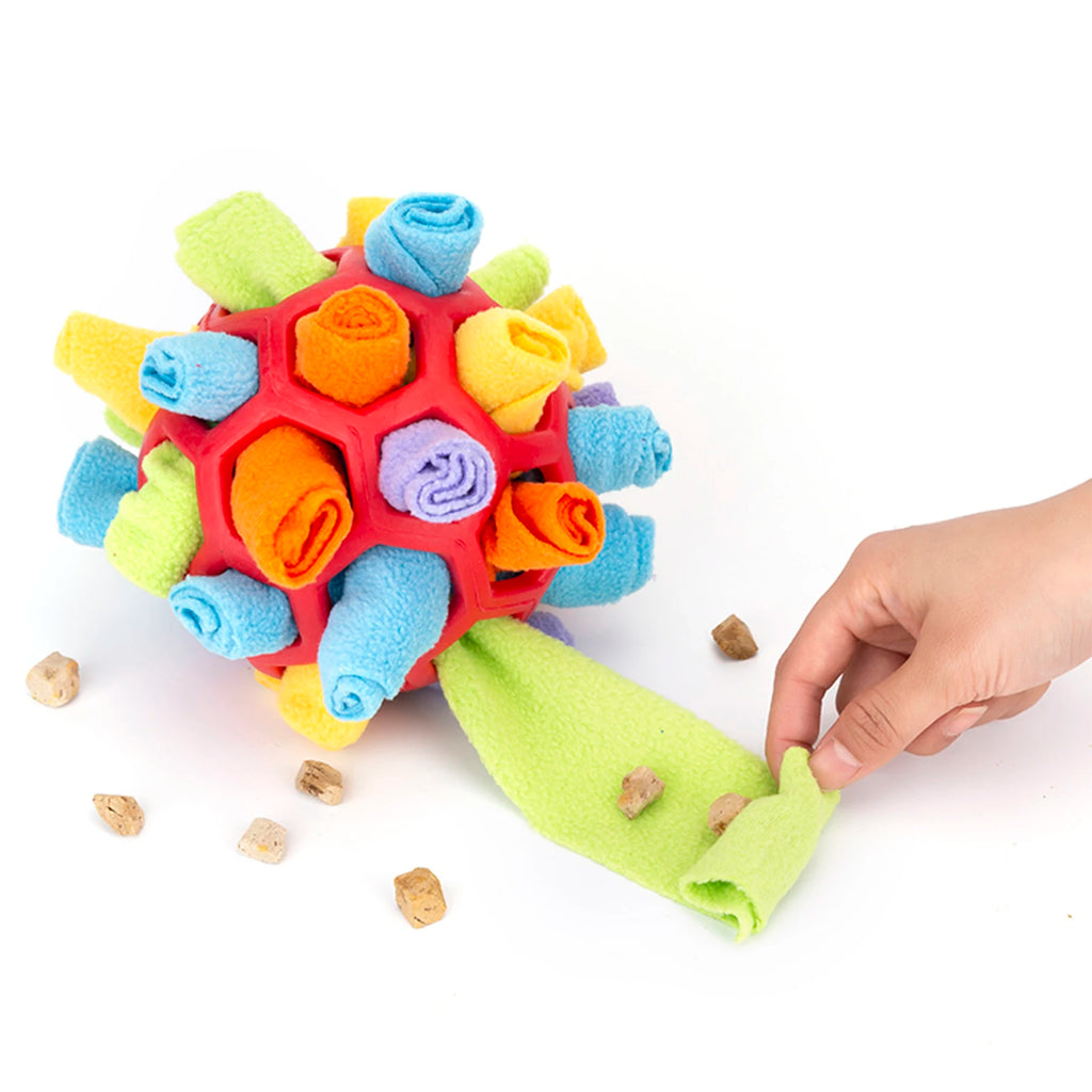 Snuffle Ball — Treat-Hiding Nose Work Toy for Dogs