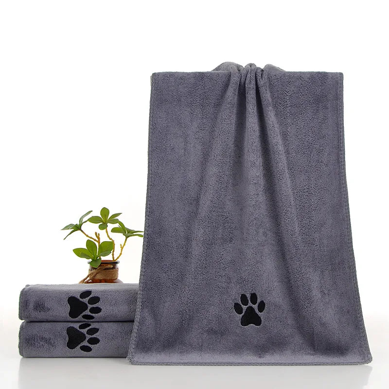 Dog/Cat Soft Thick and Quick Drying Bath Towel