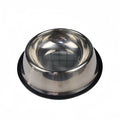 Stainless Steel Pet Feeding Bowl — 6 Sizes for Dogs & Cats
