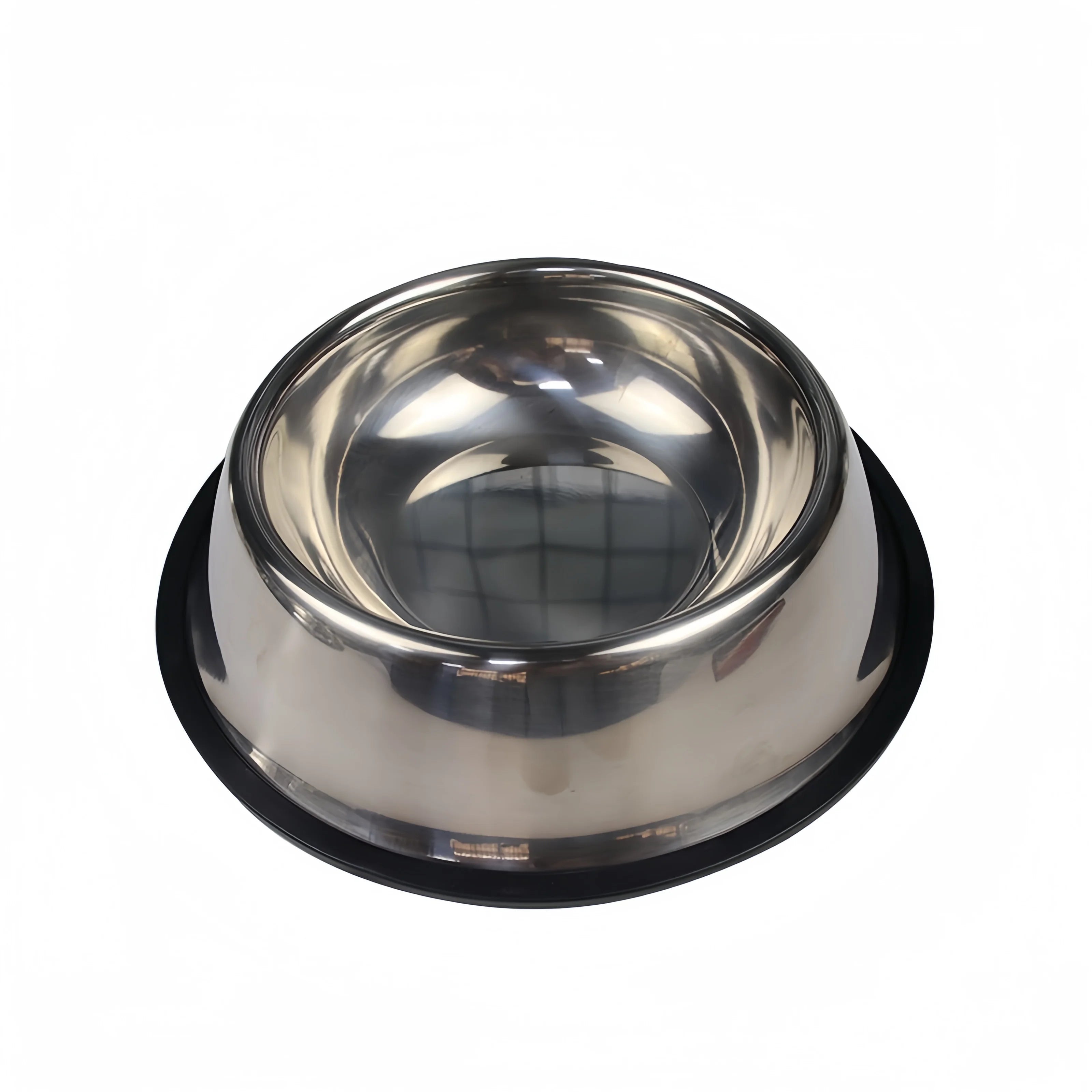 Stainless Steel Pet Feeding Bowl — 6 Sizes for Dogs & Cats