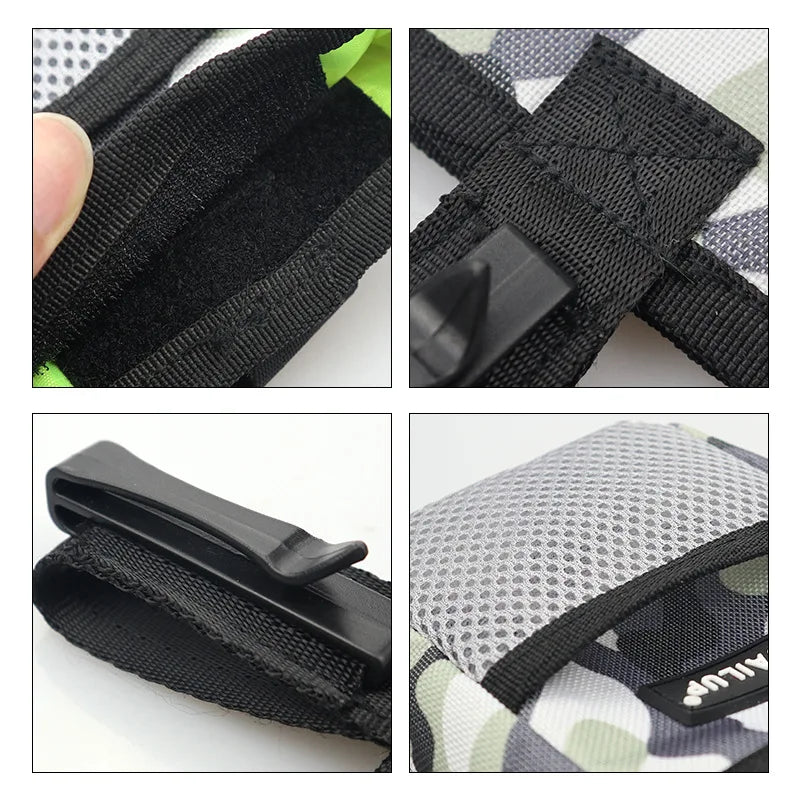 Dog Training Treat Pouch — Nylon Reward Bag with Belt Clip