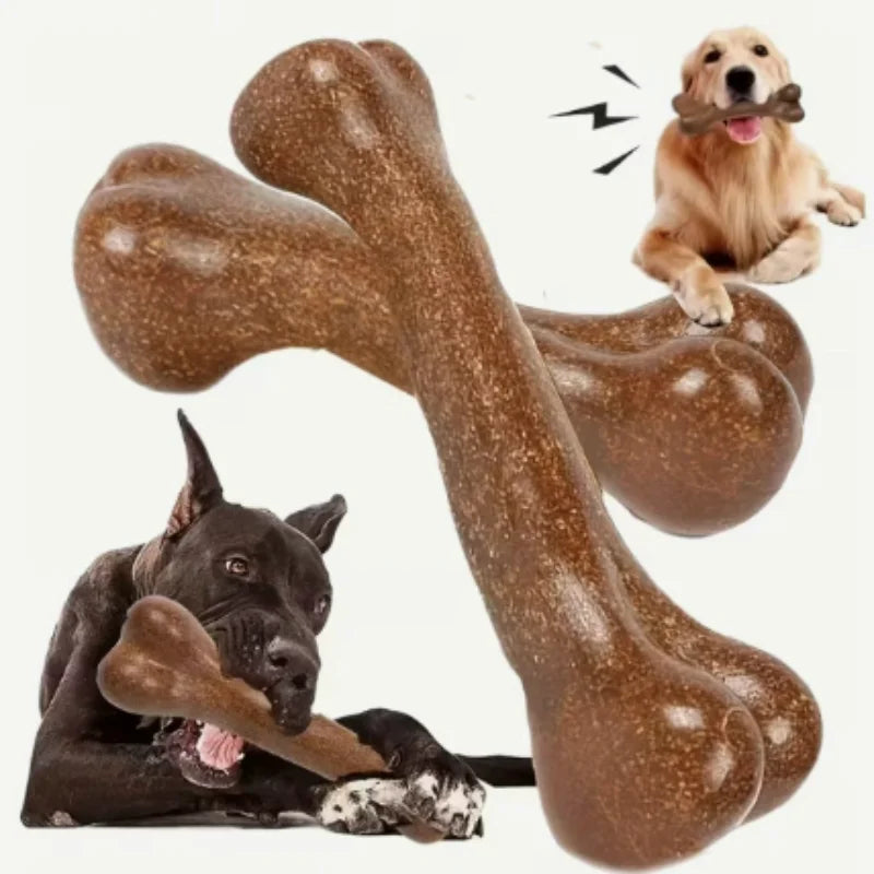 Natural Dog Bone Chew Toy — Nearly Indestructible