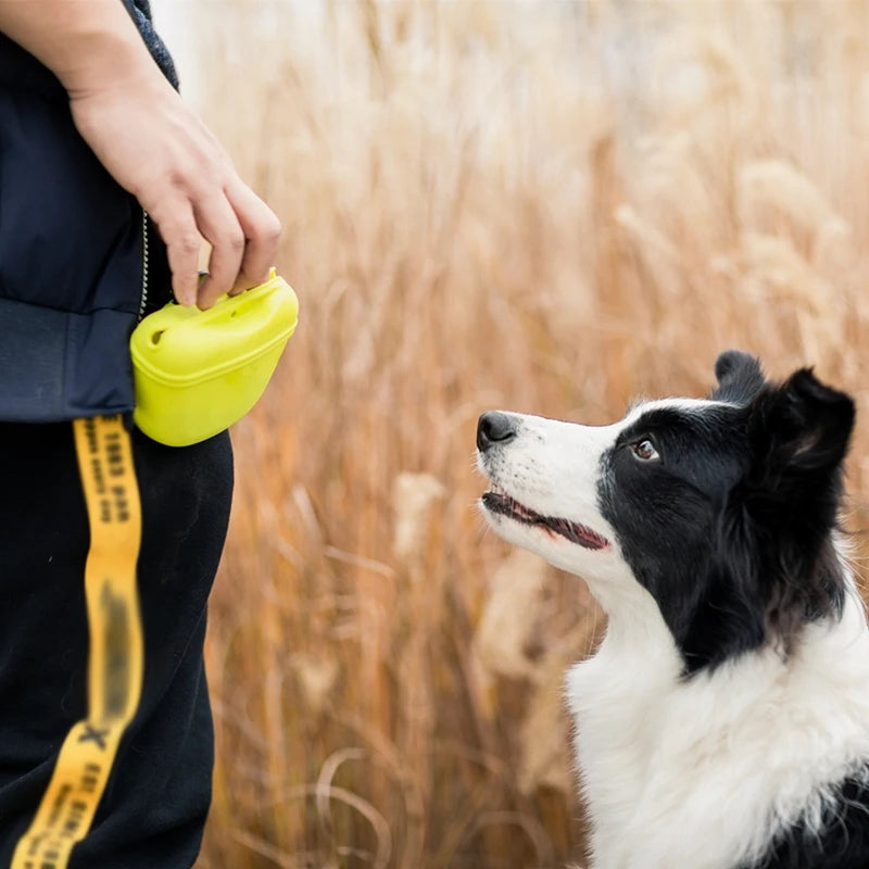Dog Training Treat Pouch with Belt Clip