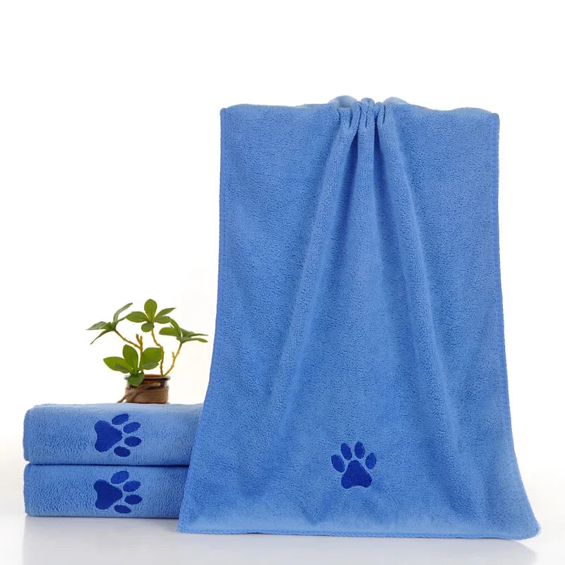 Dog/Cat Soft Thick and Quick Drying Bath Towel