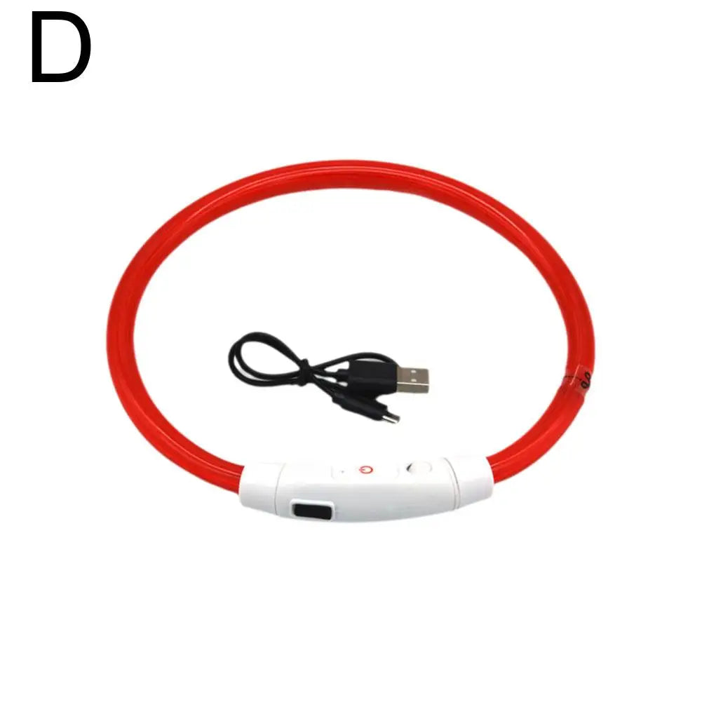 USB Rechargeable LED Dog Safety Collar