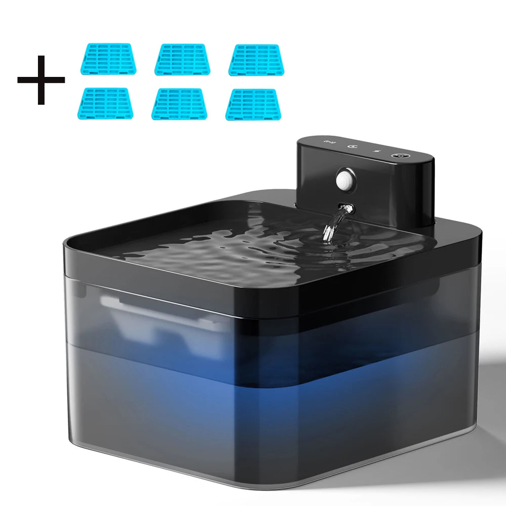 2.2L Wireless Smart Cat Water Fountain — Infrared Sensor