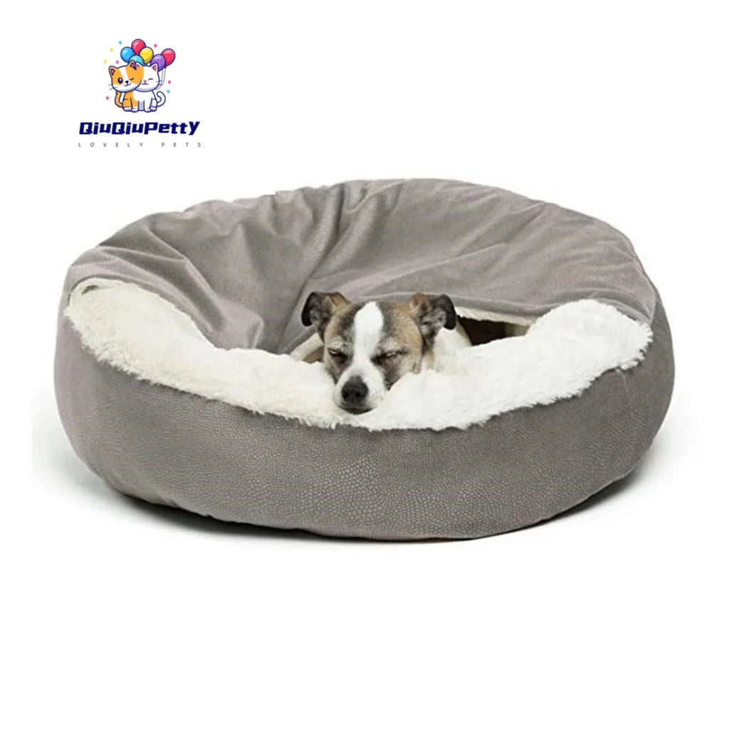 Orthopedic Winter Pet Bed — Warm Bolster Cushion for Dogs & Cats