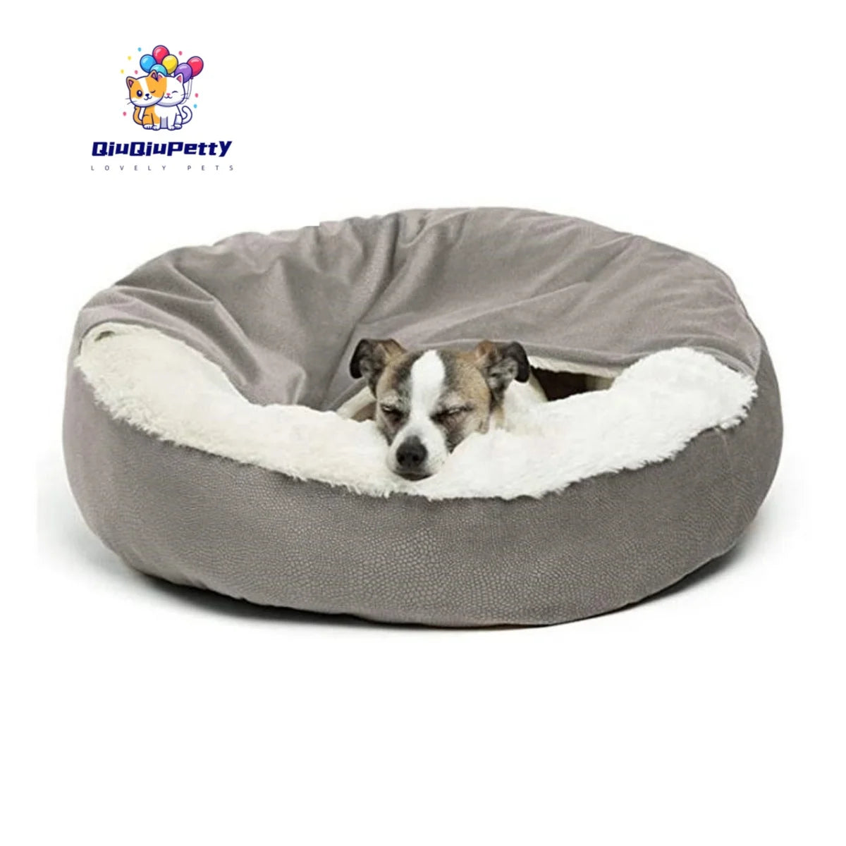 Orthopedic Winter Pet Bed — Warm Bolster Cushion for Dogs & Cats