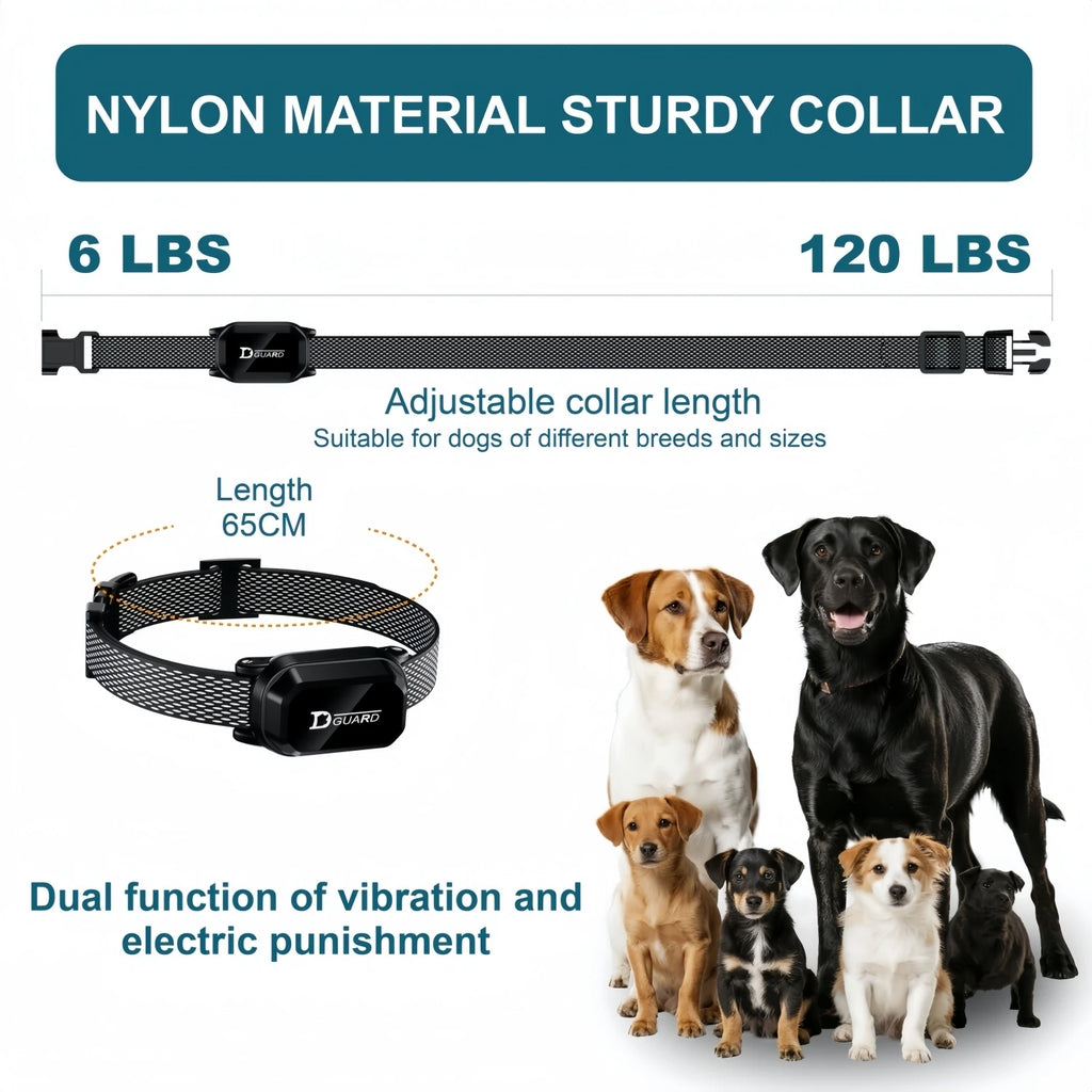 Electric Dog Training Collar — 3300FT Remote, Waterproof