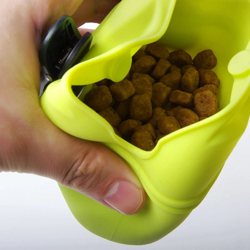 Dog Training Treat Pouch with Belt Clip