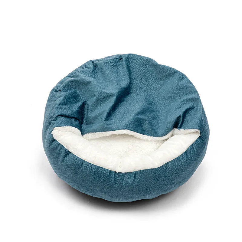 Orthopedic Winter Pet Bed — Warm Bolster Cushion for Dogs & Cats