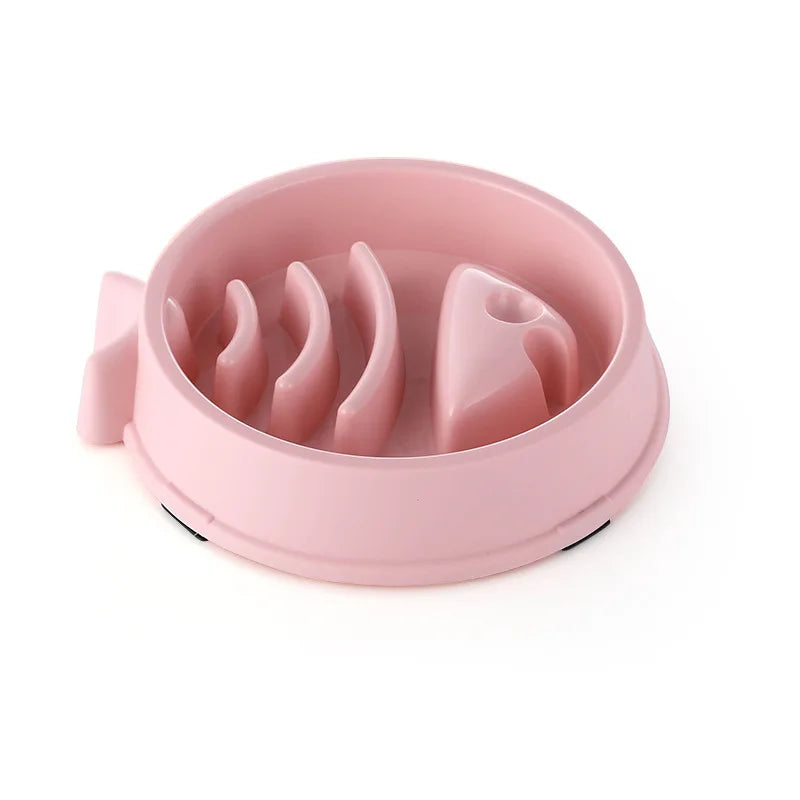 Slow Feeder Bowl for Cats & Dogs