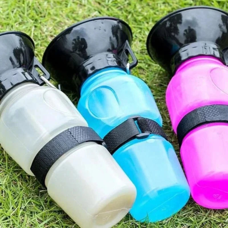 500ml Squeeze Water Bottle for Dogs & Cats