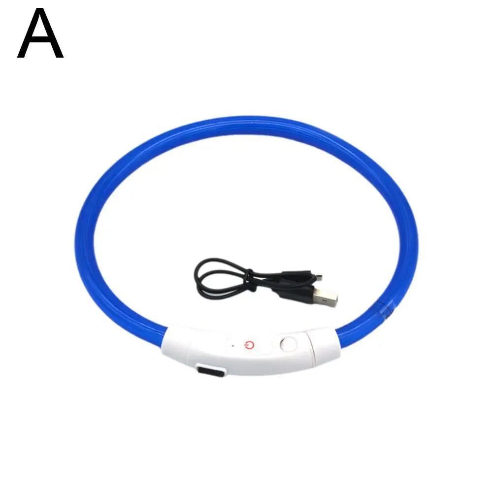 USB Rechargeable LED Dog Safety Collar