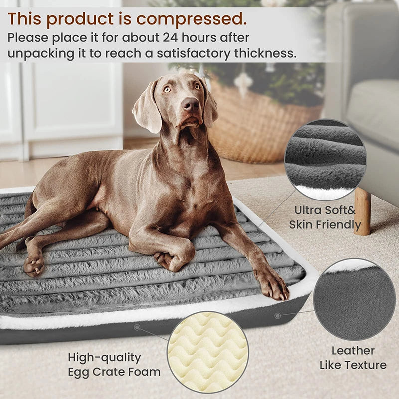 Benepaw Orthopedic Dog Bed — Washable, Nonslip & Supportive