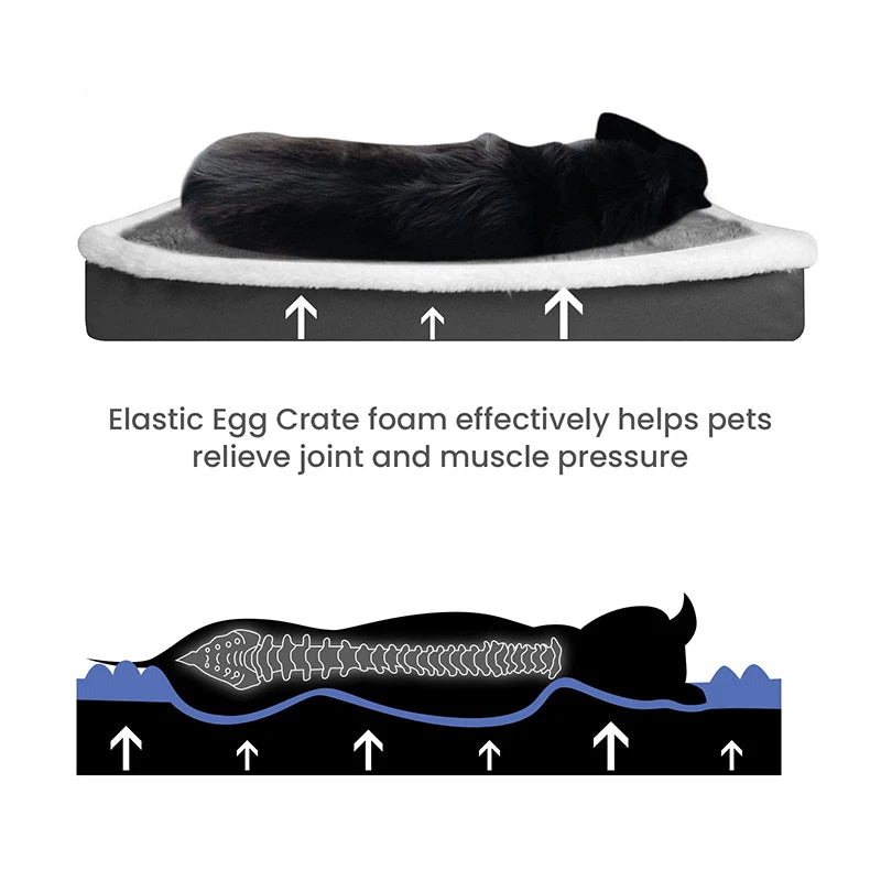 Benepaw Orthopedic Dog Bed — Washable, Nonslip & Supportive