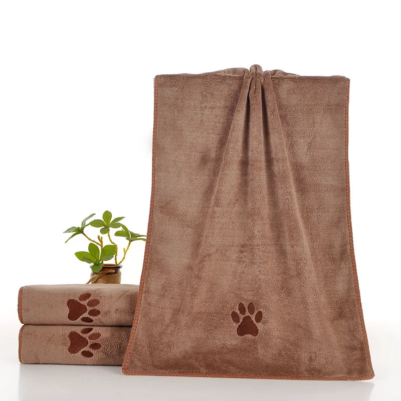 Dog/Cat Soft Thick and Quick Drying Bath Towel