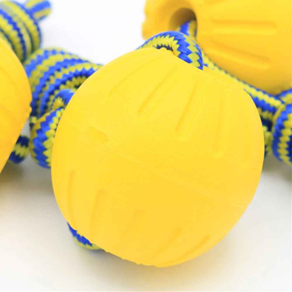 EVA Chew & Fetch Ball — Tooth Cleaning Dog Toy