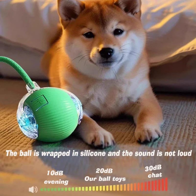 Automatic Rolling Interactive Ball Toy for Dogs