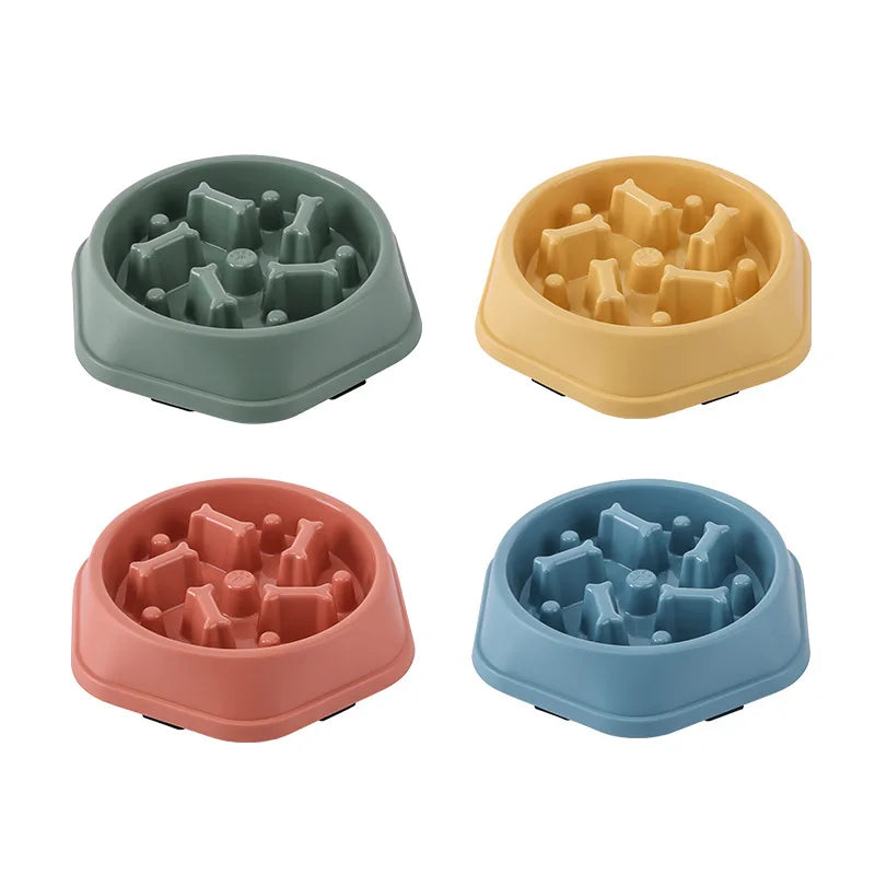 Slow Feeder Bowl for Cats & Dogs