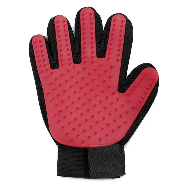 Silicone Pet Grooming & De-Shedding Gloves