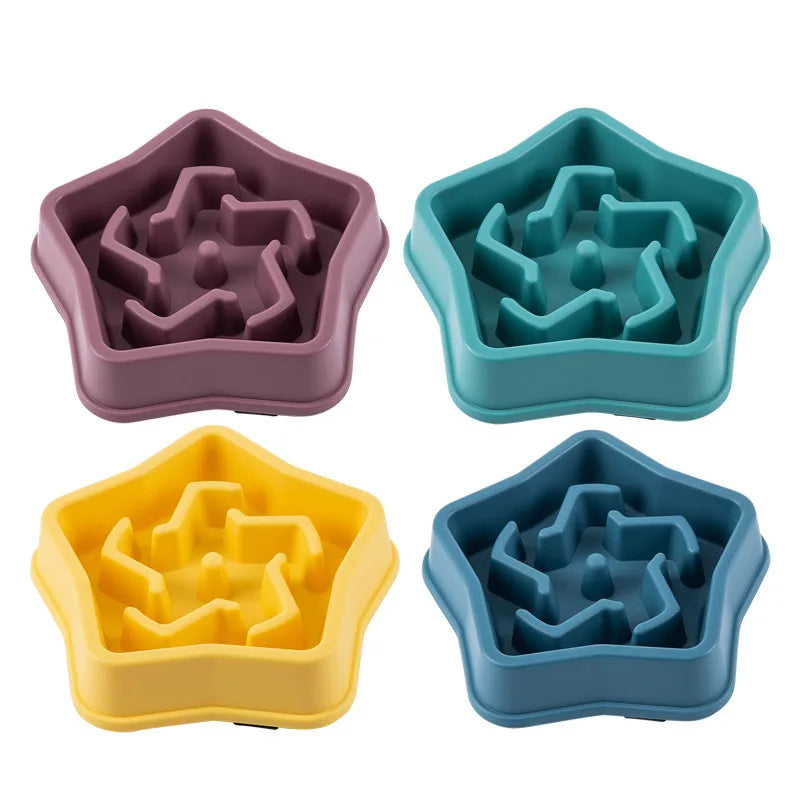 Slow Feeder Bowl for Cats & Dogs