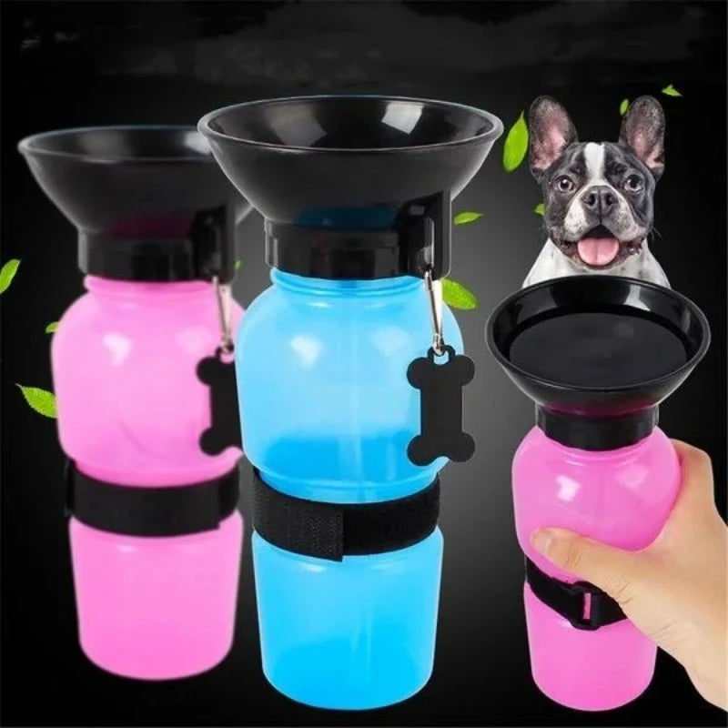 500ml Squeeze Water Bottle for Dogs & Cats