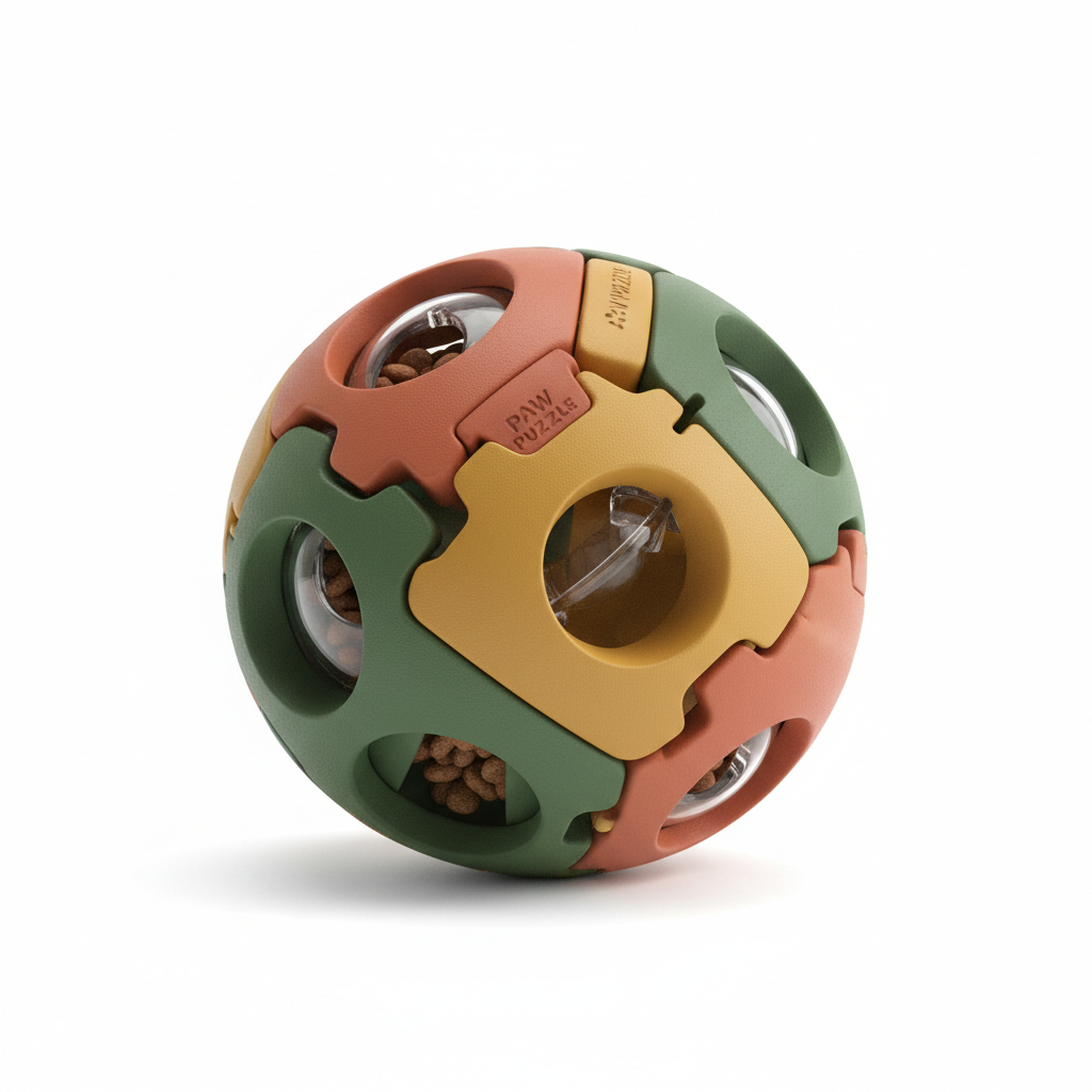 Adjustable Slow Feeder Puzzle Ball