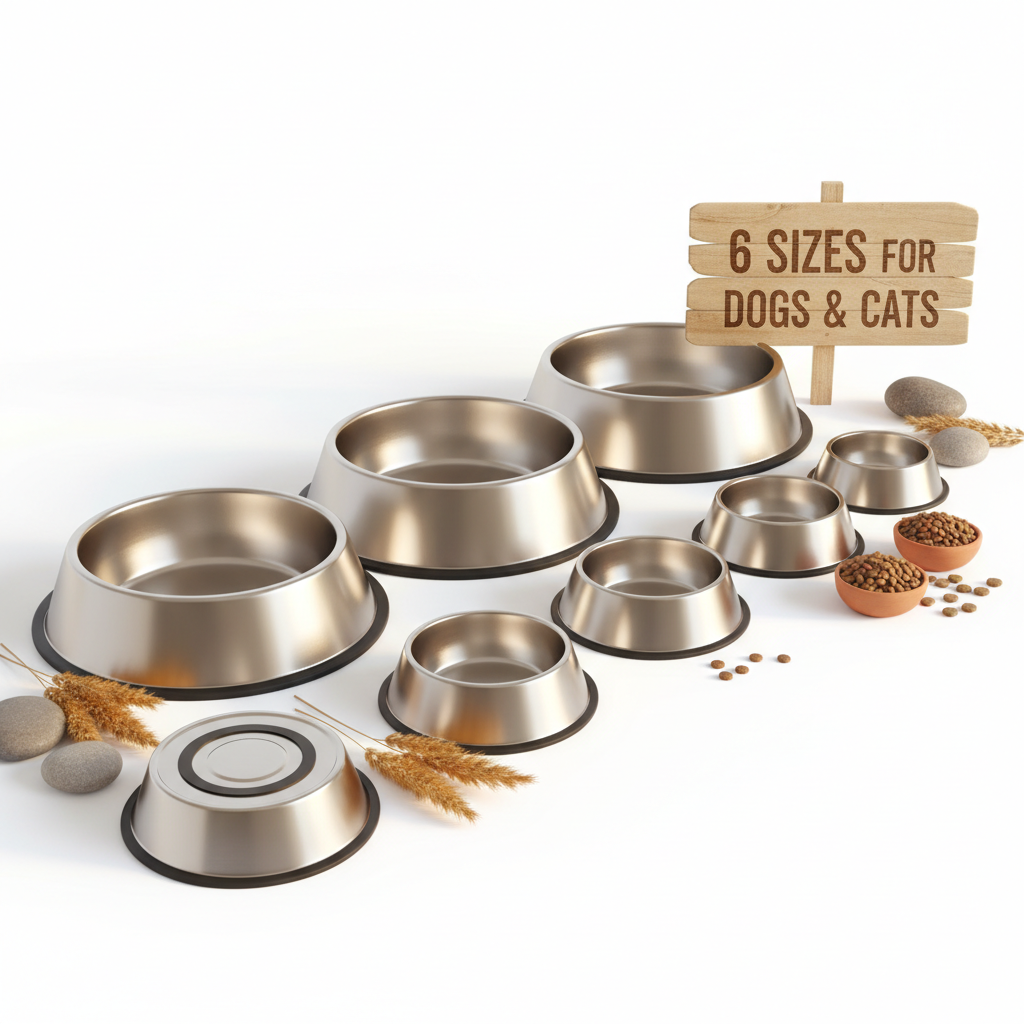 Stainless Steel Pet Feeding Bowl